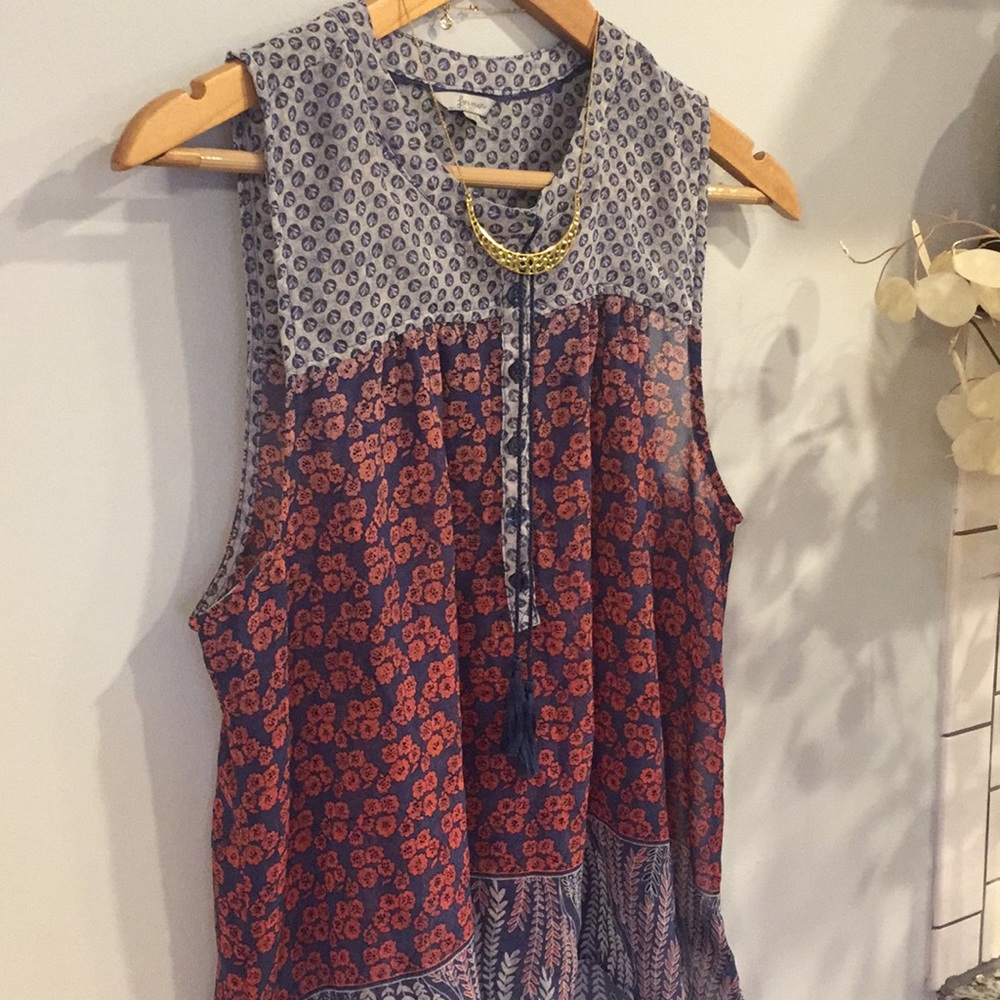 🌺🌸Floral Tassel Top🌺🌸
